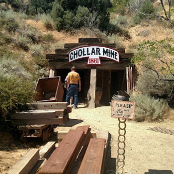 Chollar Mine entrance