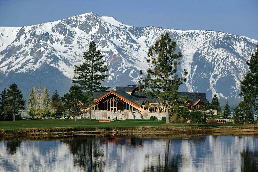 Beautiful exterior view of Edgewood Tahoe Resort