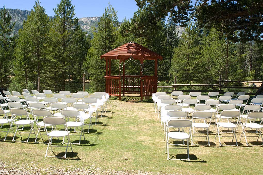 Tahoe Paradise Park ceremony area